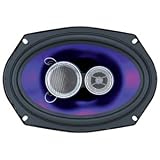 Boss N69.3 6 x 9 3-Way 4-Ohm Poly Injection Cone Butyl Rubber Surround Speakers 