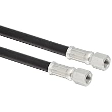 Alemite 317875-10 Grease Gun Hose, 10 feet Length, Use with High Pressure Grease Guns, 8,000 psi