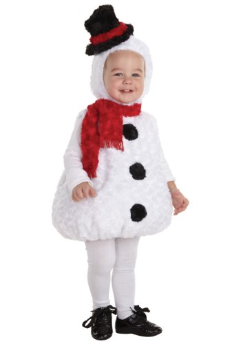Underwraps Toddler Boys Girls Snowman Christmas Halloween Costume 4-6