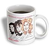Londons Times Funny Panel Hollywood Cartoons - Charlie s Angles Math Might Just Be Fun - Mugs