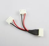 niceeshop(TM) Parrot AR Drone 2.0 Quadcopter Power Adapter Y Harness Connector Cable 1 TO 2 For DIY LED Light Kits