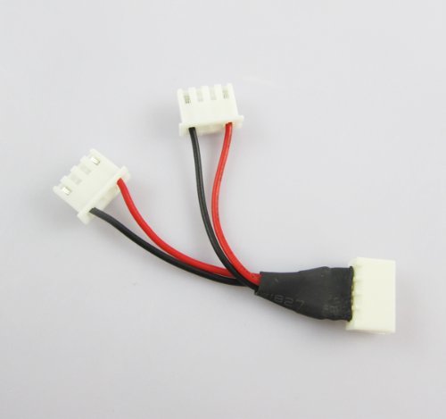 niceeshop(TM) Parrot AR Drone 2.0 Quadcopter Power Adapter Y Harness Connector Cable 1 TO 2 For DIY LED Light Kits