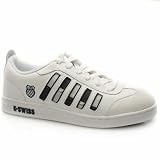 K*swiss Fenley Ss - 11 Uk - White & Navy - Leather