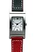 Tommy Hilfiger Women`s Red/Navy Reversible Leather Strap Watch #1700161