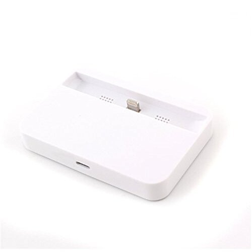 Youareking(TM) Phone 8Pin Desktop Sync Charger Dock Station/Cradle For 4.7"/5.5" Apple iPhone 6/6 Plus (white)