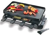 Swissmar KF-77041 Gourmet 8-Person Raclette Grill, Black by Swissmar