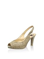 Giudecca Sandalo zeppa (Marrón)