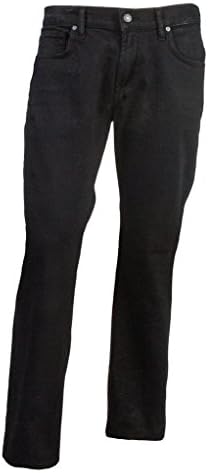 7 For All Mankind Men's Brett Slim Bootcut Jean in Black Out, Black Out, 36