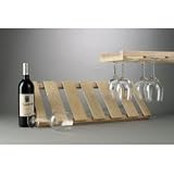 Wood Mounting Stemware Storage Rack - by JK Adams - WSR-1025