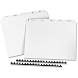 Avery Copier Tab Dividers, Unpunched, 5 Tab, White, 30 Sets (20405)