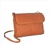 Petite Flap Front Handbag Color: Tan