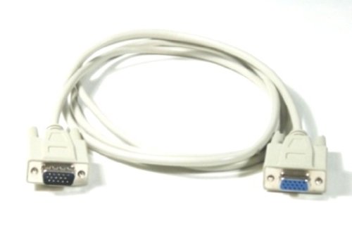 Micro Connectors M05-110 HD15 Male to Female VGA Extension Cable (6 feet)