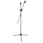 Double Boom Type Microphone Stand + Clips - Super Sale$