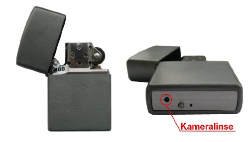 Neu: Feuerzeug Kamera mit 4GB (1280x960 Pixel | 30 fps) Kamera Kugelschreiber