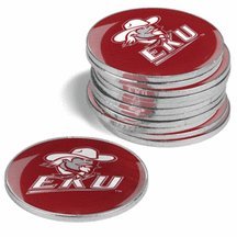 Eastern Kentucky Colonels Golf Ball Marker Pack)
