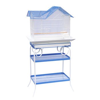 Prevue Hendryx Split Roof Cockatiel Cage and Stand Set