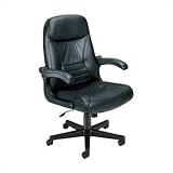 OFM MobileArm Leather Executive Chairs - Black