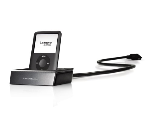 Cisco-Linksys Wireless Home Audio Docking Station for iPod and MP3 Players