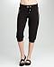 bebe Logo Jacquard Dot Terry Capri