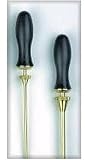 Kleen Bore Deluxe One Piece Brass Cleaning Rods, Patch Holder Cal. .22 And .45, Handgun... by Kleen-bore