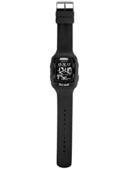 I-Watch IWT04 Unisex All-in-One Smart Watch with Pedometer, Black