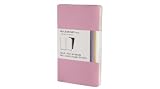Moleskine Volant Notebook Plain, Pink Pocket: Set of 2