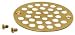 World Imports Belle Foret NSD01PB Shower Strainer With Screws, Polished Brass