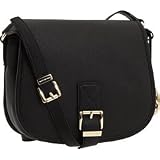 Michael Kors Medium Messenger Saddle Bag, Black
