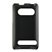Electronics : Premium Black Rubberized Snap-on Case Cover for HTC Evo 4G, Seamless Design Rear Case only
