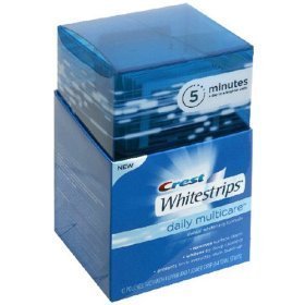 Crest Whitestrips-Daily Multicare Formula, 84 Strips