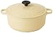 Chasseur Cast Iron 20cm, 2.5ltr Round Cream Casserole