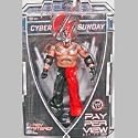 WWE PPV 20 Cyber Sunday Rey Mysterio In Black & Red Attire