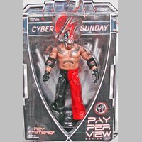 WWE PPV 20 Cyber Sunday Rey Mysterio In Black & Red Attire