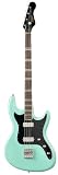 Hofner CT Series Galaxy Short Scale Bass; Blue
