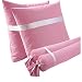 Mini price polycotton pillow and bolster cases orange square Image