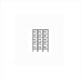 Republic 7550xx Quick Ship: Box Locker - Five Tiers - 3 Sections (Unassembled)