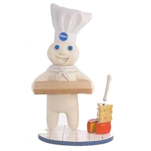 Pillsbury Doughboy 16 Statue with Cheese Board and Knife by 