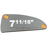 2004-2008 CHEVROLET MALIBU (FWD) Convex, Passenger Side Replacement Mirror Glass by Automotive Mirror Glass