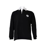 Cotton Traders Scotland Long Sleeved Classic Rugby Shirt (Small)