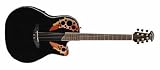 Ovation CC48 Celebrity Cutaway Acoustic Electric Guitar (Black)