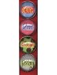 iPop Clicks Erica Becker Live Love Laugh Play 4-Pack Magnet Set