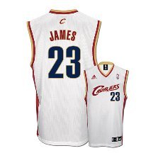 LeBron James Youth Replica Jersey - Cleveland Cavaliers Jerseys (White) YSM