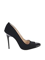 Shoe Botique 34 Salones Combindo (Negro)