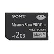 Sony 2 GB Memory Stick PRO Duo Flash Memory Card MSMT2G