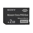 Sony 2 GB Memory Stick PRO Duo Flash Memory Card MSMT2G