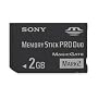 Sony 2 GB Memory Stick PRO Duo Flash Memory Card MSMT2G