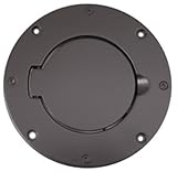 Black Billet Style Gas Cover For 1997-2006 Jeep Wranglers