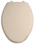 American Standard 5349.019.045 Savona Rise and Shine Elongated Toilet Seat with Cover, Fawn Beige