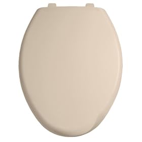 American Standard 5349.019.045 Savona Rise and Shine Elongated Toilet Seat with Cover, Fawn Beige