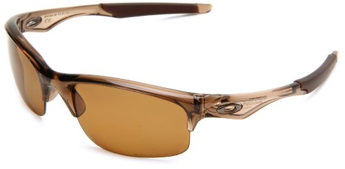 Oakley Mens Bottle Rocket OO9164-05 Polarized Oval Sunglasses,Brown Smoke Frame/Bronze Polarized Lens,one size